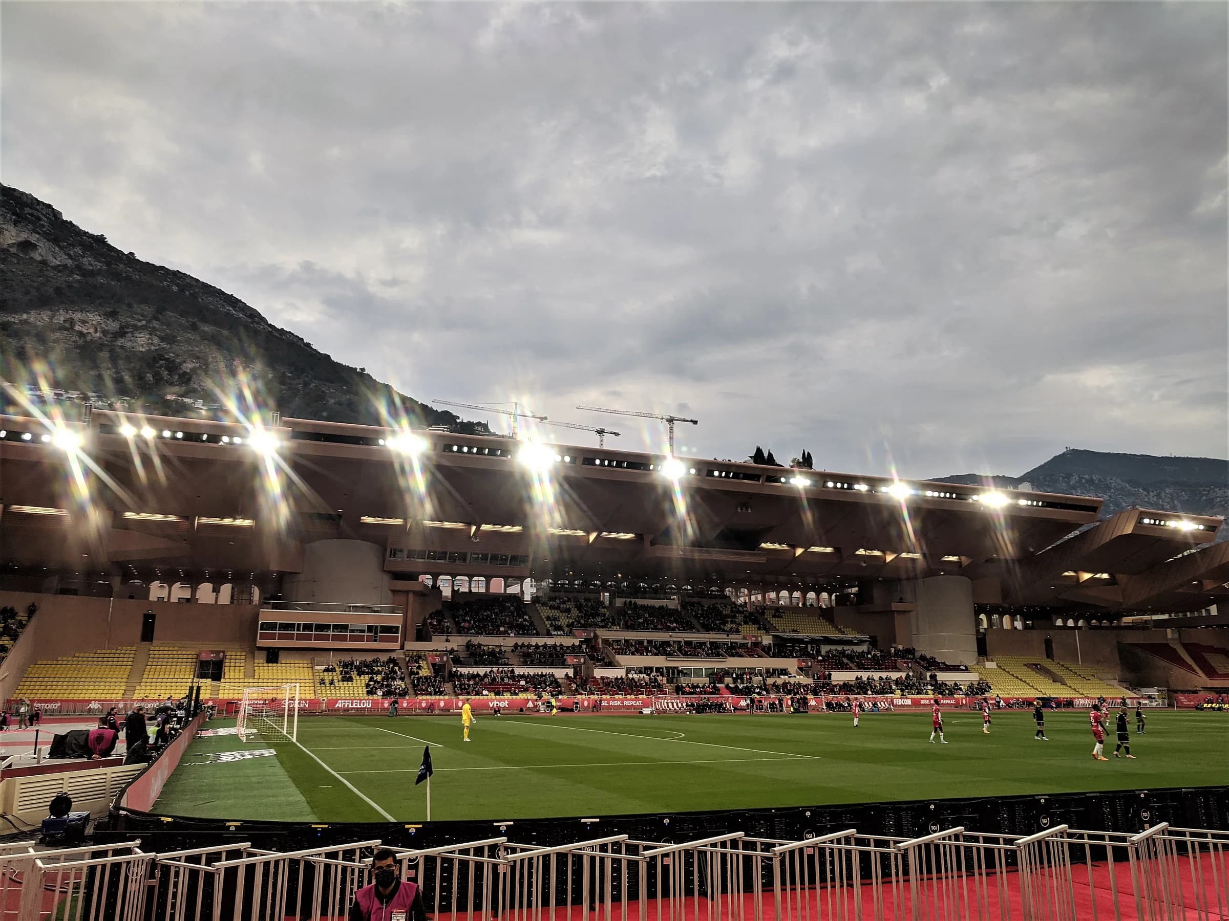 AS Monaco–OGC Nice au Stade Louis-II.